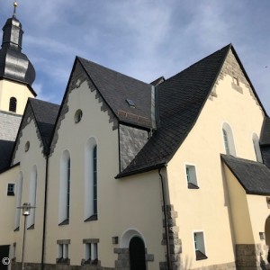 St.-Jakobus-Kirche Blick vom Rathaus